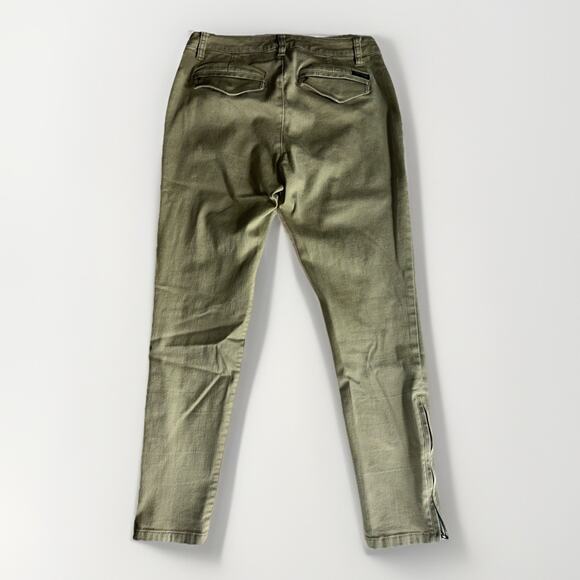 Sanctuary Standard Surplus Utility Pants Women’s 27 Beige Zip Ankle Stretch - Picture 2 of 9